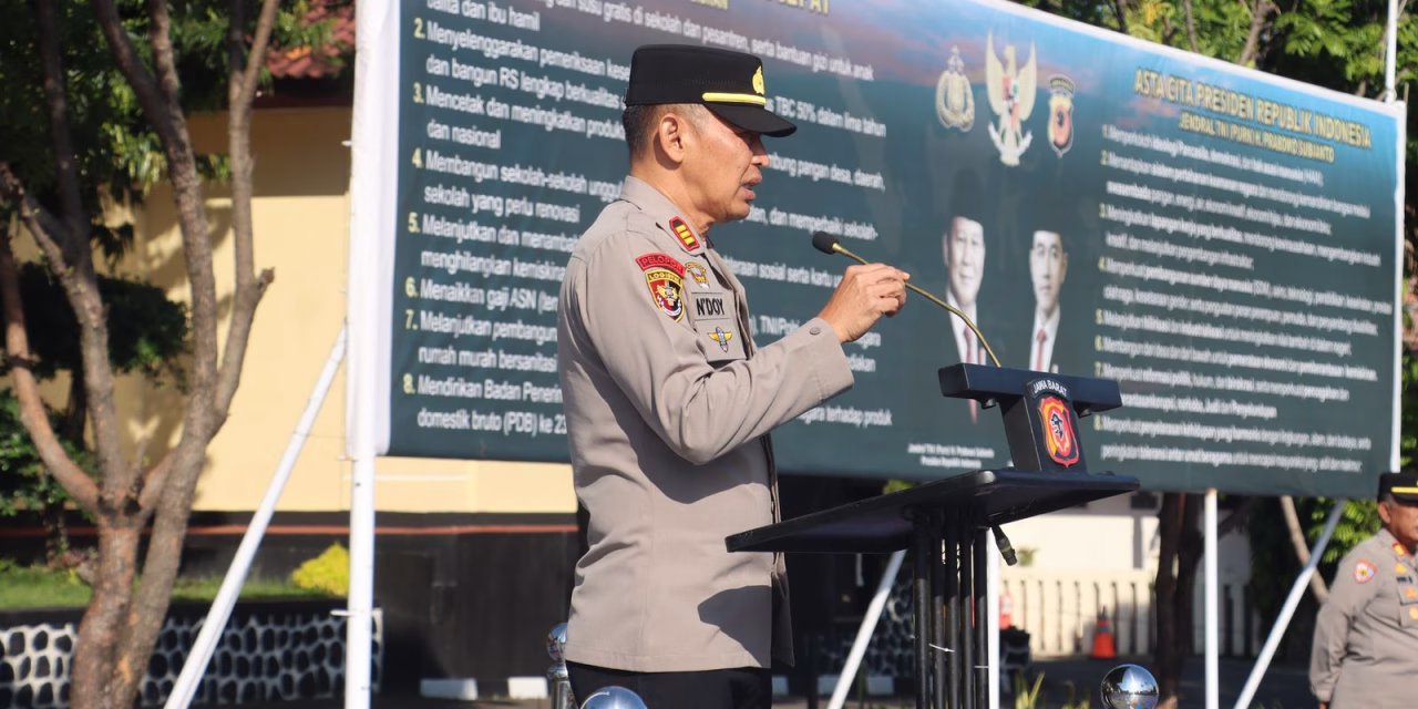 Kabaglog Polres Majalengka Pimpin Apel Pagi, Tegaskan Dukungan Ketahanan Pangan dan Peningkatan Pelayanan Publik