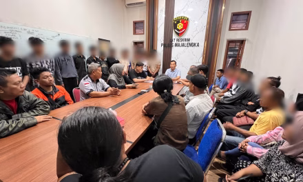 Polres Majalengka Amankan 15 Orang Terlibat Pengeroyokan dan Panggil Guru Serta Orang Tuanya