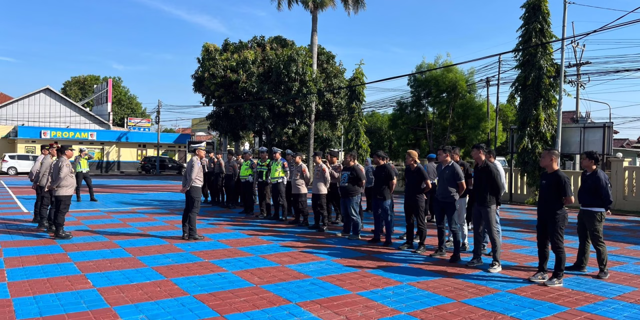 Polres Majalengka Gelar Apel Siaga III Pasca Demo