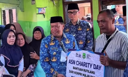 Ulang Tahun Ke-54, Korpri Majalengka Lakukan ASN Charity