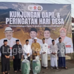 Peduli Lingkungan, H. Ateng Sutisna Serahkan Bantuan Alat Olah Sampah di Desa Cisetu