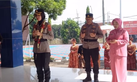 Kapolres Majalengka Baru AKBP Rita Suwadi Resmi Masuki Mako Polres Majalengka