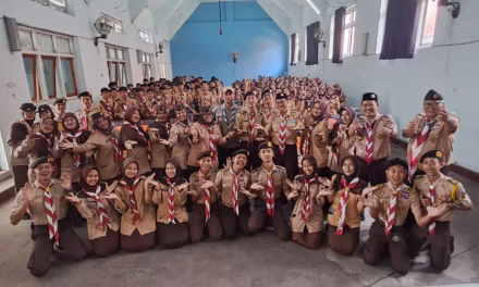 Tumbuhkan Rasa Cinta Alam dan Kasih Sayang Sesama Manusia, Pramuka Peduli Kwarran Majalengka Gelar Young Scout Leadership Collaboration